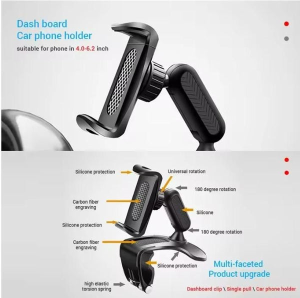 Mobile Holder 360� Free Rotation